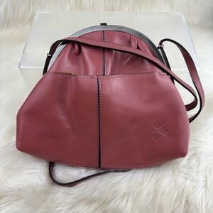 Patricia Nash Burgundy Crossbody Bag